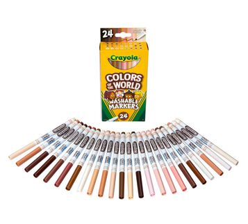 Crayola Colors of The World Washable Paint Set of 9