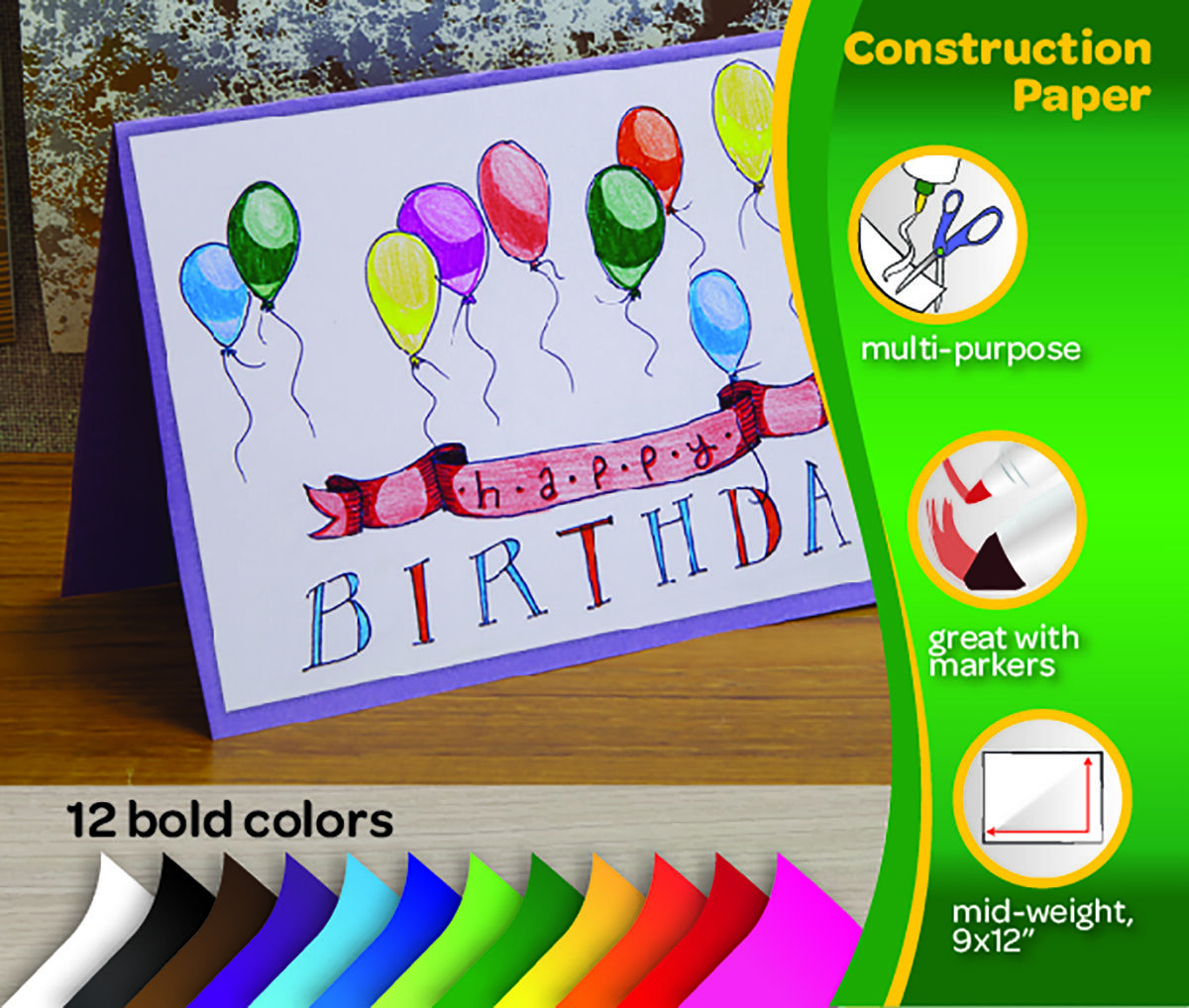 Bulk Construction Paper, 480 Count | Crayola.com | Crayola