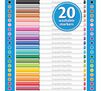Super Tips Markers, 20 count. 20 washable markers