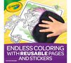 Trolls Color & Erase Activity Pad with Markers. Endless coloring with reusable pages and sticker. Cloth not included.
