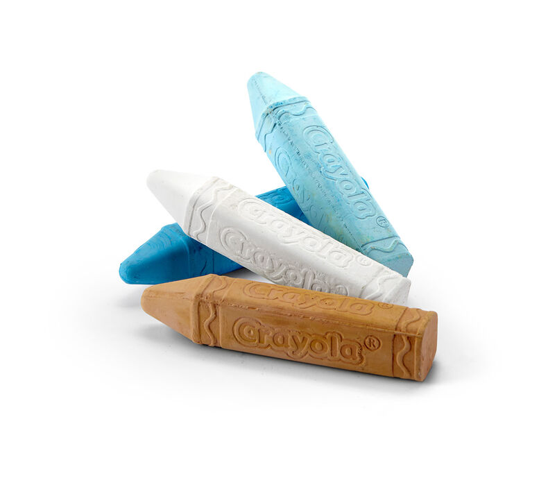 Frozen Washable Sidewalk Chalk - Color Your Heroes!, 4 count