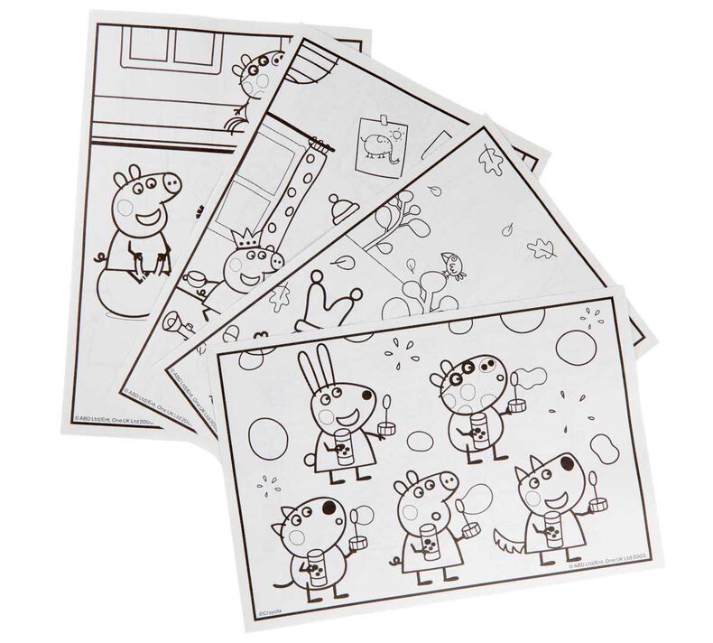 Peppa Mum and George Coloring Pages - Peppa Pig Coloring Pages - Coloring  Pages for Kids and Adults