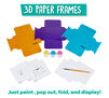 Crayola 3D Paper Frames Craft Kit Just paint, pop out, fold, and display. 