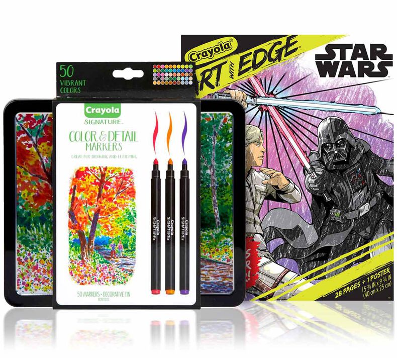 Star Wars and Signature Markers Coloring Set