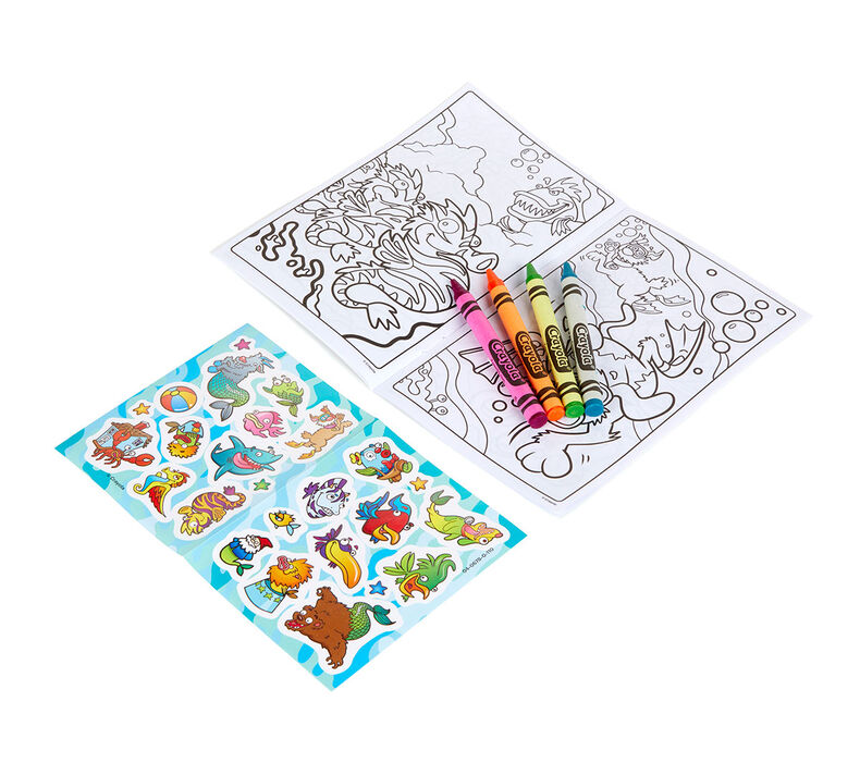 Download Coloring Book Party Favors Uni Mercreatures Crayola Com Crayola