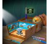 Scribble Scrubbie Pets Glow Ocean Treasure Chest Playset.  Octopus and glowing fish inside chest. 