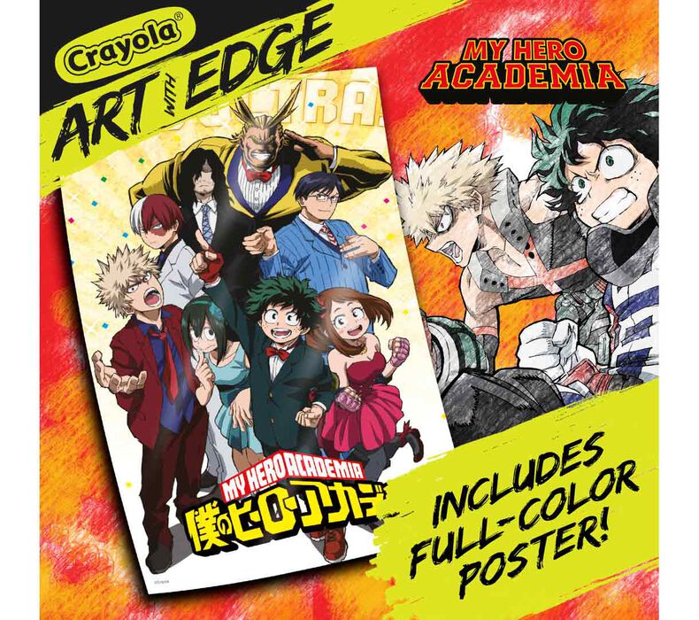 Art With Edge My Hero Academia Coloring Pages