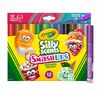 Silly Scents Smash Ups Wedge Tipped Washable Markers, 12 count, packaging and single marker