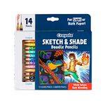 Sketch and Shade Doodle Pencils, 14 count
