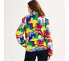 Crayola X Kohl's Adult Full Zip High Pile Fleece Jacket back view
