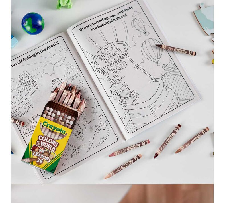Color Your Day Adult Coloring Book (Variation 2) with Pencils