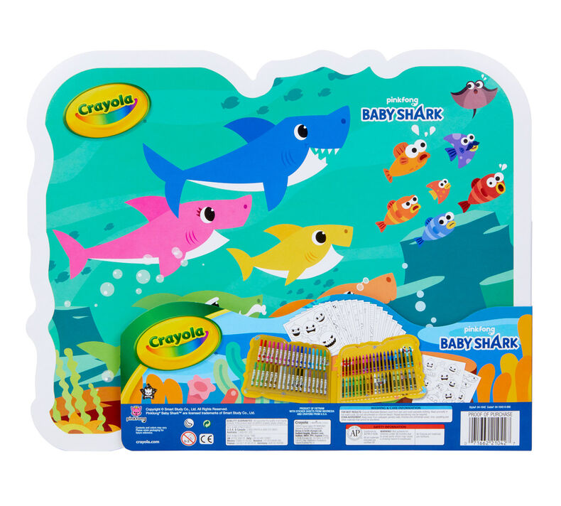 Baby Shark Art Set, Art Gift for Kids, Crayola.com