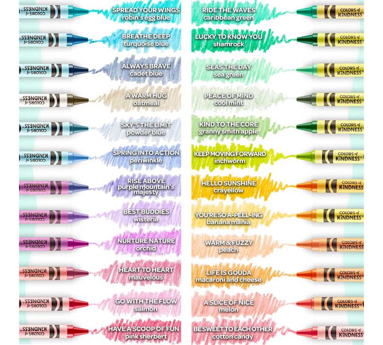 Crayola Crayons 24 Colors (Pack of 4)