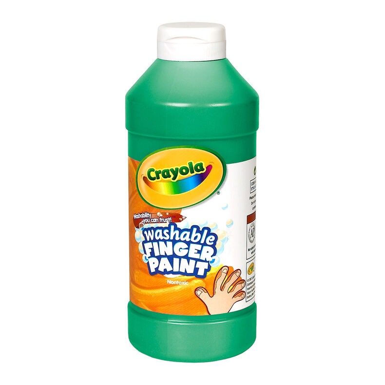 Washable Paint, Green, 16 oz Bottle Washable Paint, Green, 16 oz Bottle