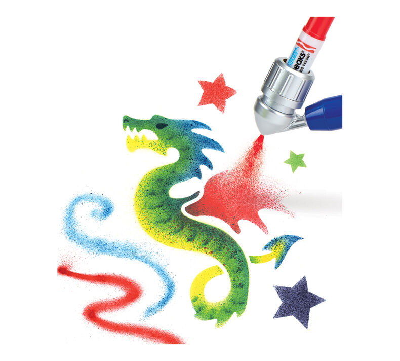KONGPILI Air Marker Sprayer Kit for Kids - Graffiti Stencils, Blow Pen —  CHIMIYA