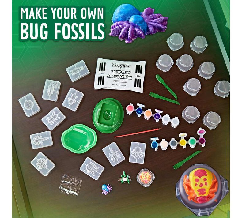 Critter Creator Metallic Bug Fossil Kit for Kids