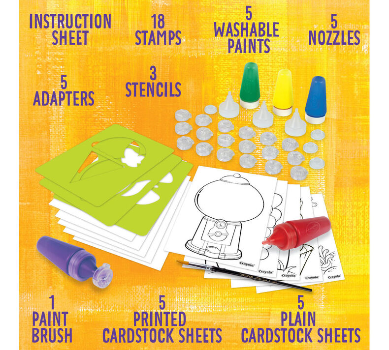 Washable Paint Stampers