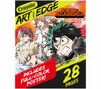 Art with Edge My Hero Academia Coloring Book front view. 