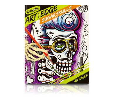 Art with Edge Sugar Skulls Crayolacom Crayola