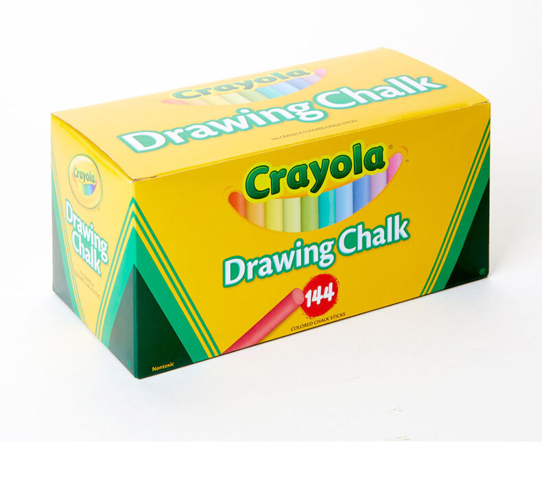 Crayola Colored Drawing Chalk - Assorted Colors, Set of 144