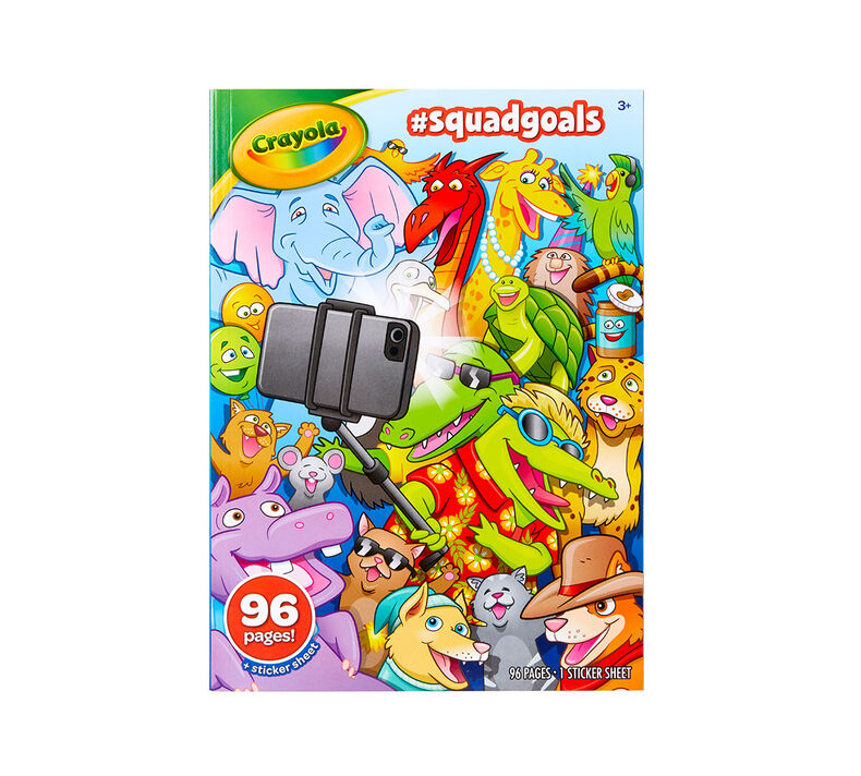 #SquadGoals Coloring Book
