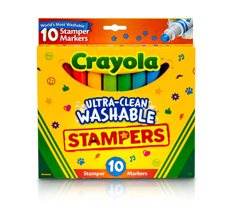 Crayola® Ultra-Clean Markers - Set of 10