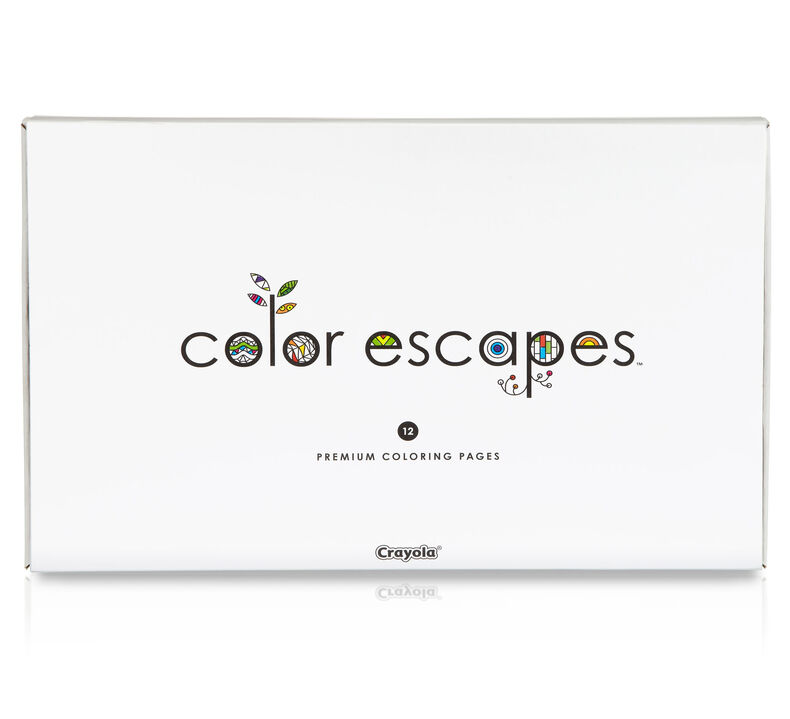 Color Escapes Adult Coloring Kit, Nature