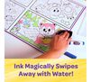 Color and Erase Activity Board. Ink magically swipes away with water.