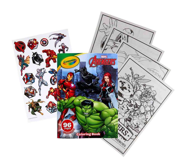 Marvel Avengers Sticker Sheet