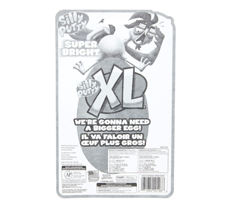 XL Silly Putty Super Bright, 1 Count