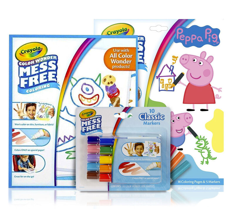 Color Wonder Mess Free Peppa Pig Gift Set