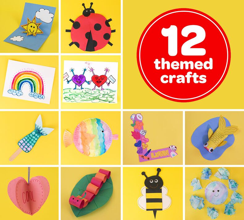 Camp Craft Box Winter & Spring Virtual Camp for 1 Kid