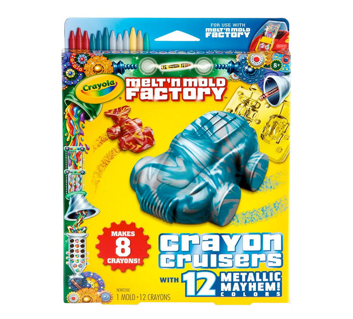 crayon melt and mold factory