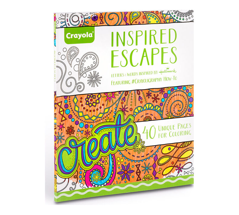 Inspired Escapes Coloring Books