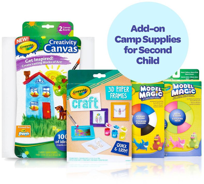 Camp Craft Box Supply Kit for Second Child