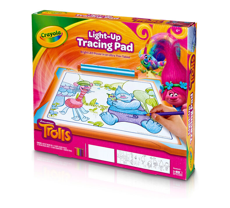 Crayola Light Up Tracing Pad - Pink, Drawing Pads for Kids, Kids Toys,  Light Box, Birthday Gifts for Girls & Boys, Ages 6+ [ Exclusive]