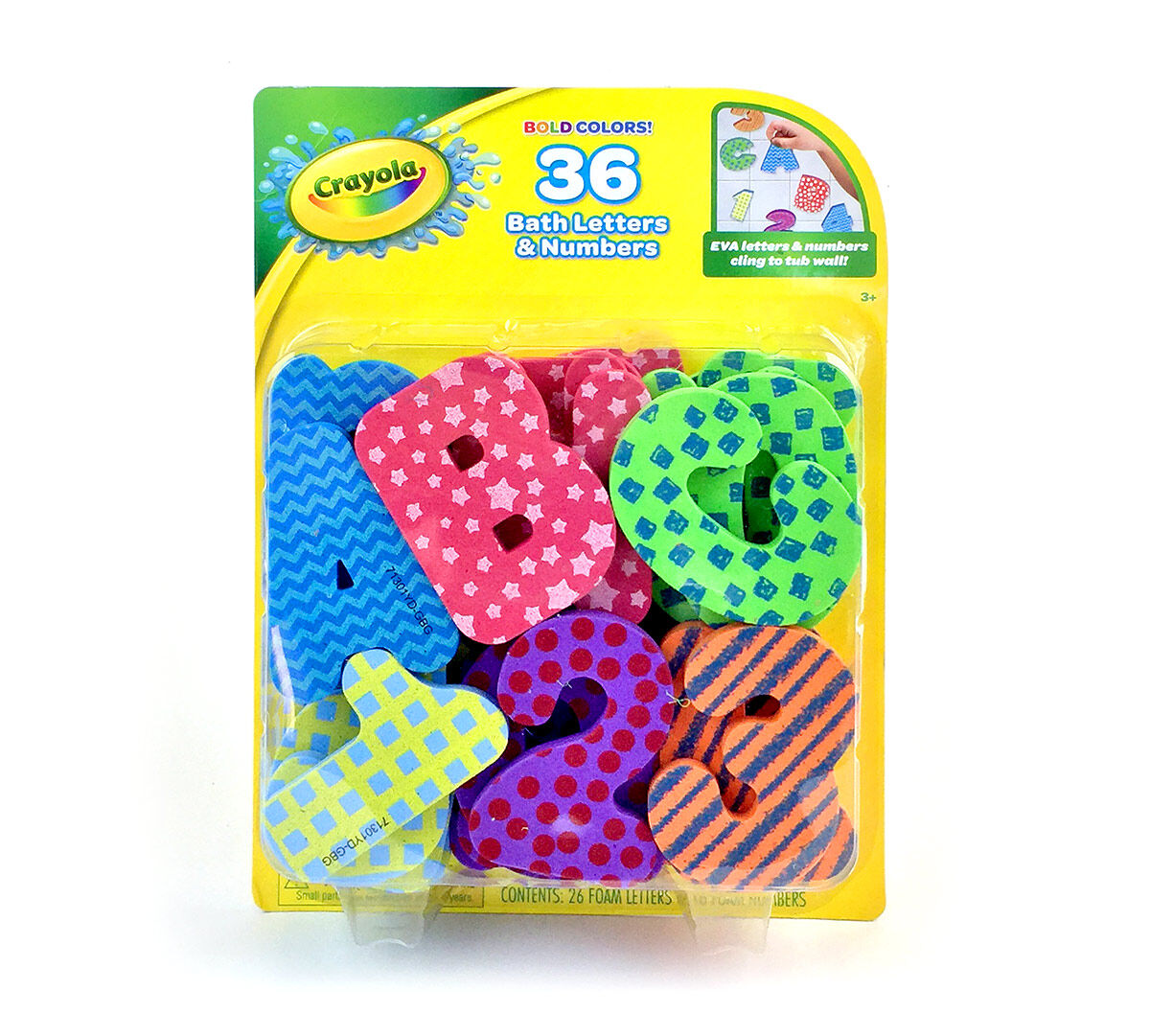 Crayola Foam Letters and Numbers Assorted Colors Alphabet Educational 266pcs 3 for sale online 