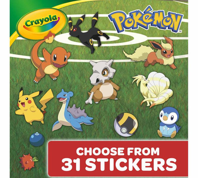 Crayola Pokemon Color & Sticker Activity Set