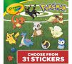 Create and Color Pokemon Coloring Art Case, Charmander. 31 stickers to choose from.