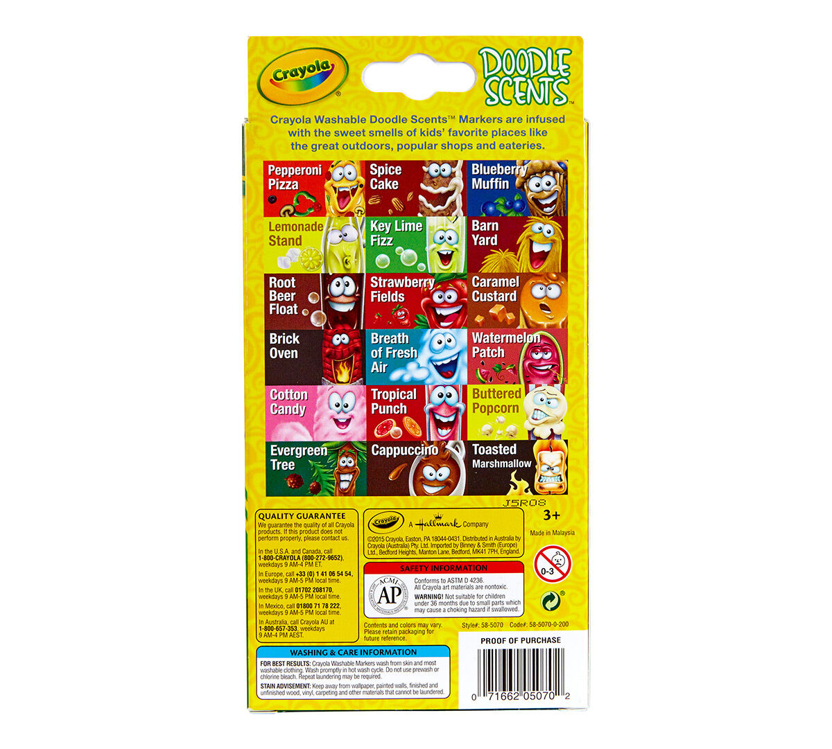 Doodle Scents Markers, 18 ct. Crayola