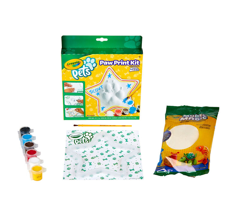 Crayola Pets Paw Print Keepsake Kit, Star