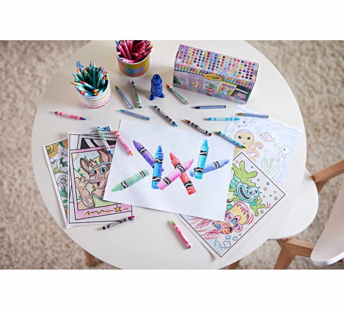 120 Special Effects Crayons Set Crayola