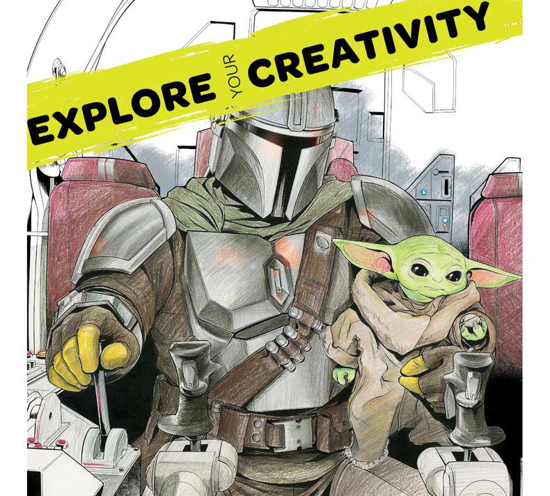 Art with Edge The Mandalorian Coloring Book