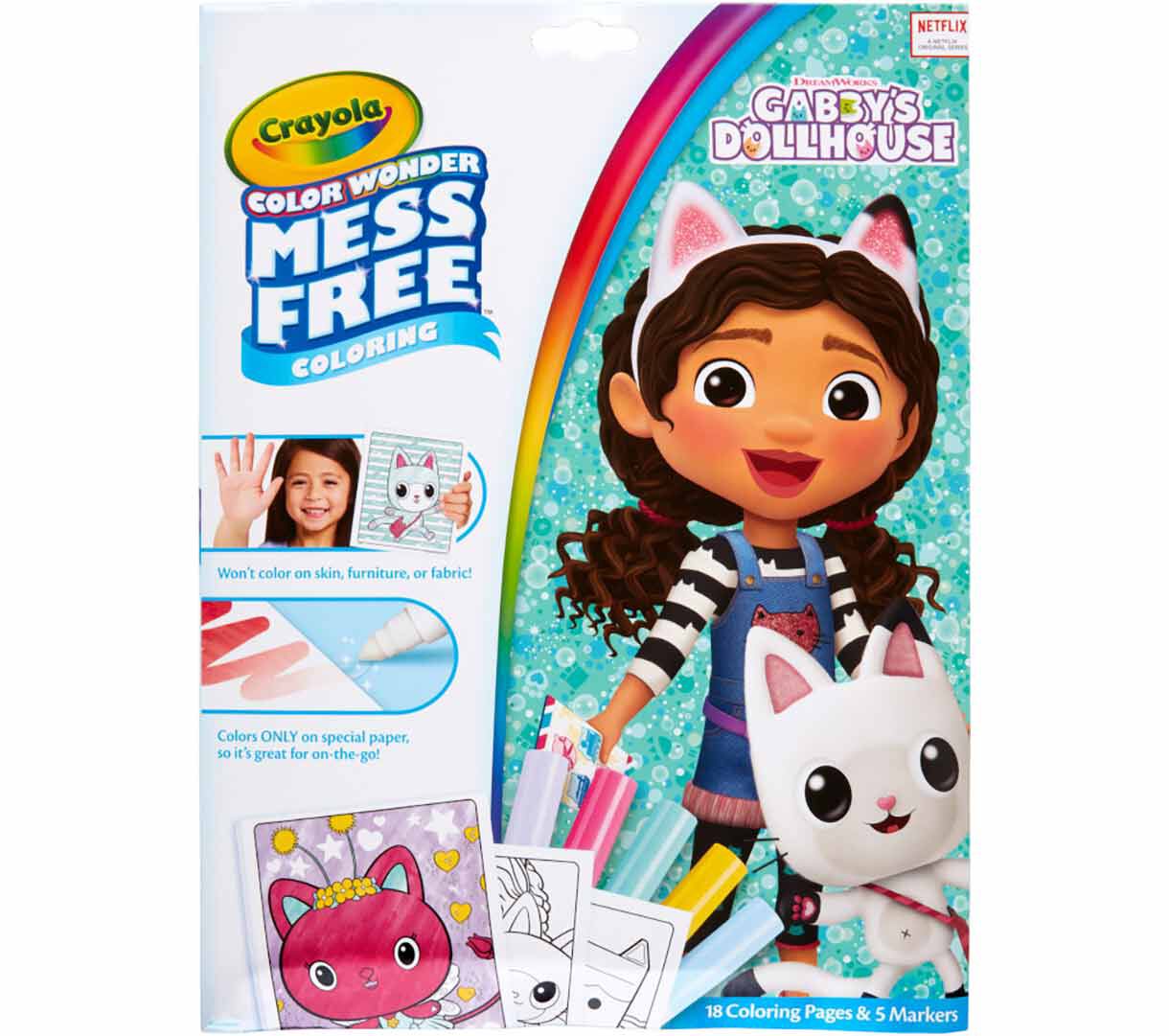 Gabby's Dollhouse Color Wonder - Mess Free Coloring | Crayola
