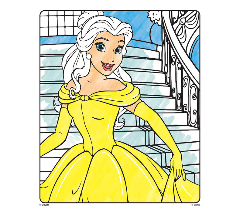 Color Wonder Mess Free Coloring Pad & Markers, Disney Princess