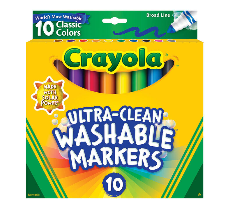 Crayola Color Wonder Mini Markers 10 Count Classic
