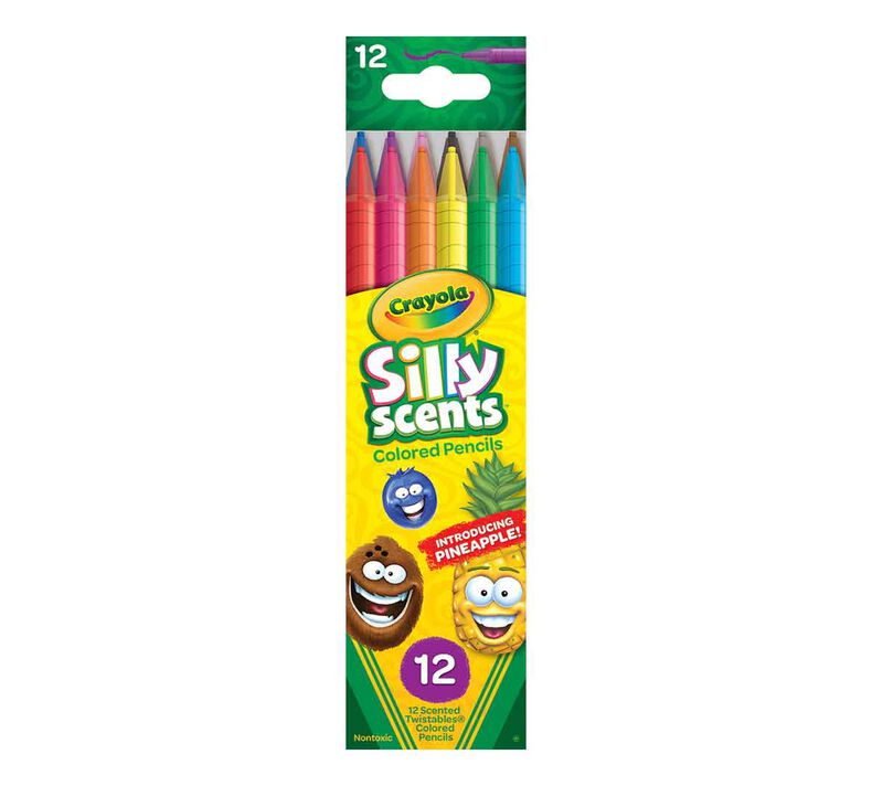 Crayola Silly Scents Twistables Colored Pencils 12 count