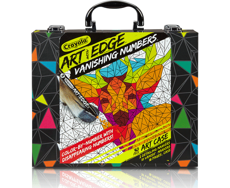 Crayola Art With Edge; Vanishing Numbers; Inspiration Art Case; Color