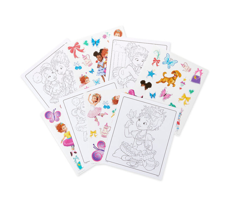 Fancy Nancy Color and Sticker Book