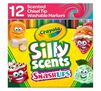 Silly Scents Smash Ups Wedge Tipped Washable Markers, 12 count